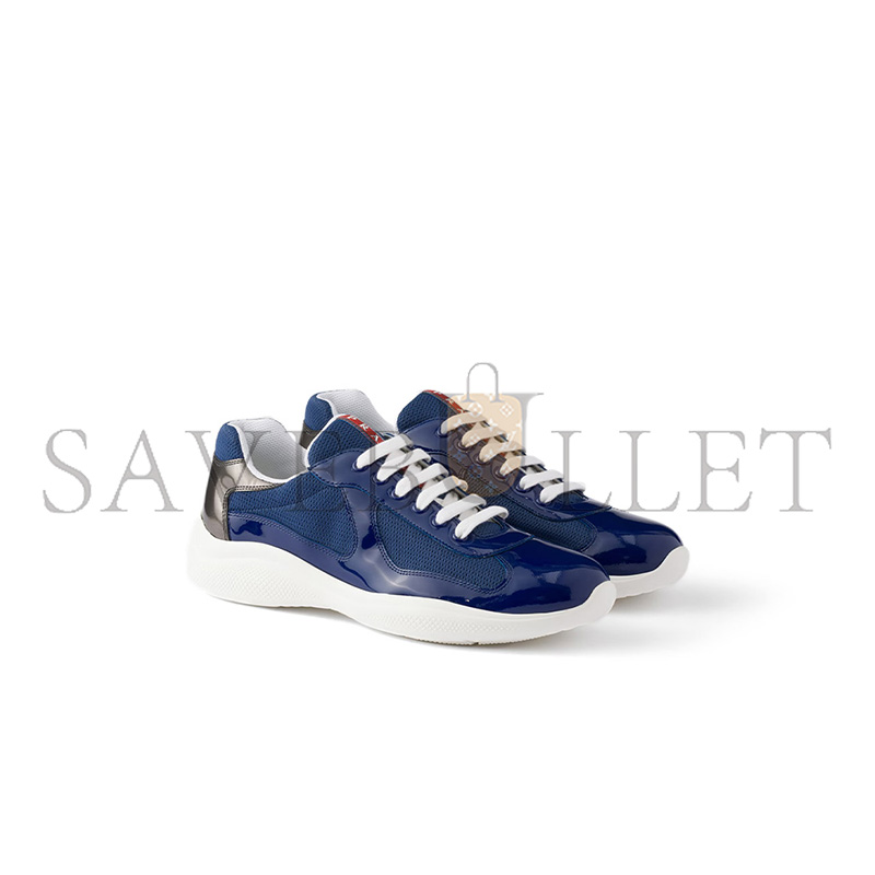 PRADA PATENT LEATHER AND TECHNICAL FABRIC PRADA AMERICA